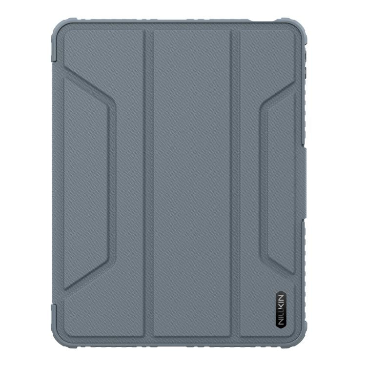 For iPad Air 11 2024 / 2025 NILLKIN Bumper Pro Folding Style Tablet Leather Case(Grey) - free shipping - PMC Jewellery - Order now!