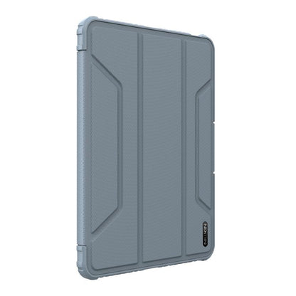 For iPad Air 11 2024 / 2025 NILLKIN Bumper Pro Folding Style Tablet Leather Case(Grey) - free shipping - PMC Jewellery - Order now!