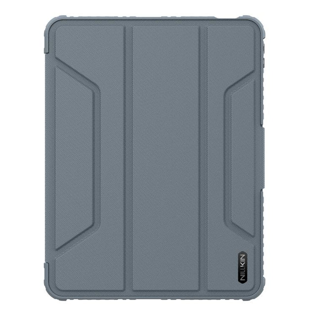 For iPad Air 11 2024 / 2025 NILLKIN Bumper Pro Folding Style Tablet Leather Case(Grey)