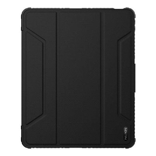 For iPad Air 13 2024 / 2025 NILLKIN Bumper Pro Folding Style Tablet Leather Case(Black) - free shipping - PMC Jewellery - Order now!
