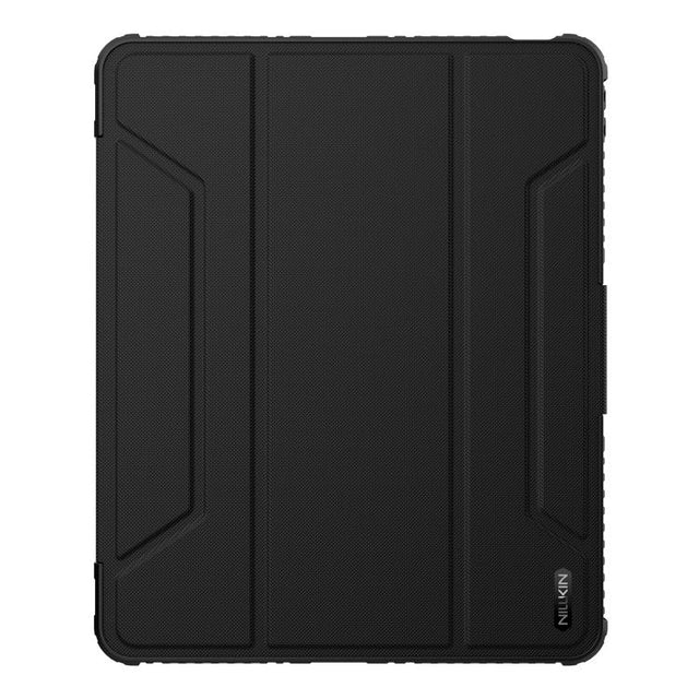 For iPad Air 13 2024 / 2025 NILLKIN Bumper Pro Folding Style Tablet Leather Case(Black)