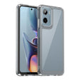 For Motorola Moto G05 Colorful Series Acrylic Hybrid TPU Phone Case(Transparent) - free shipping - PMC TechLife - Order now!