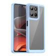 For Motorola Moto G15 Colorful Series Acrylic Hybrid TPU Phone Case(Blue) - free shipping - PMC TechLife - Order now!
