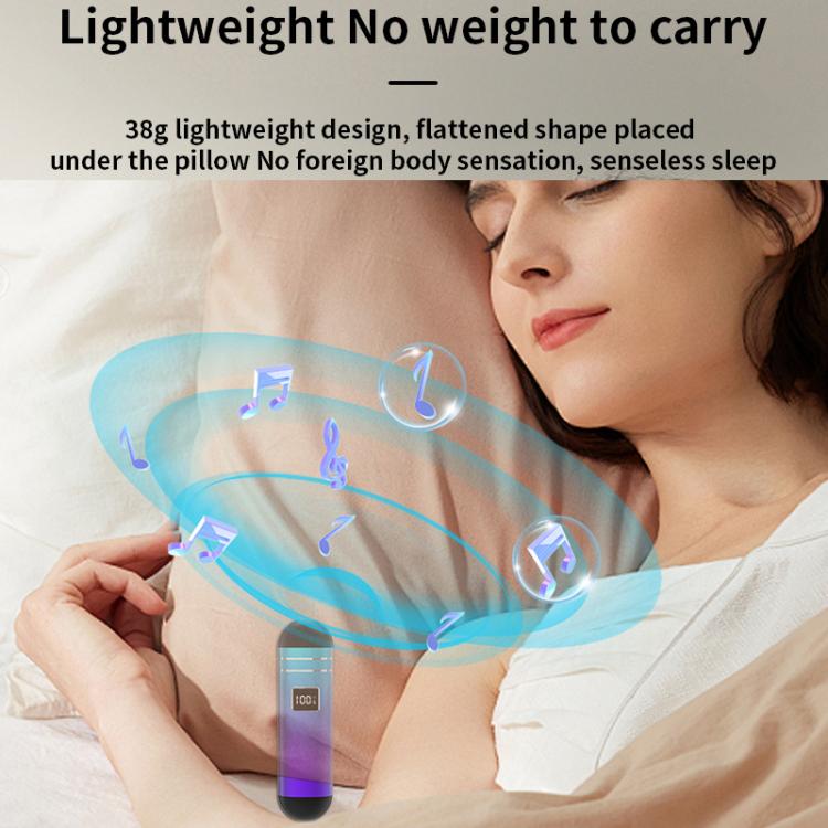 QY09 Bone Conduction Bluetooth 5.3  Sleep Speaker(Grey) - free shipping - PMC TechLife - Order now!