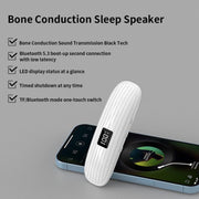 QY10-B Bone Conduction Bluetooth 5.3  Sleep Speaker(White)