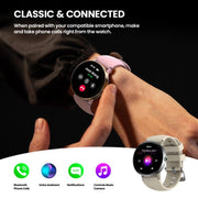 Zeblaze Lily 2 1.2 inch Screen Haute & Healthy Lady Smart Watch(Misty Pink)