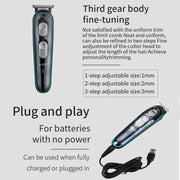 VGR V-055 10W USB Electric Household Hair Clipper(Black)