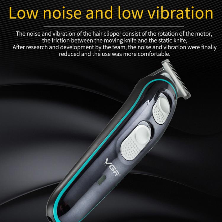 VGR V-055 10W USB Electric Household Hair Clipper(Black)