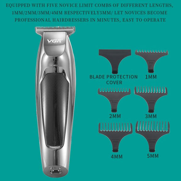 VGR V-070 10W USB 2-gears Electric Hair Clipper(Black)