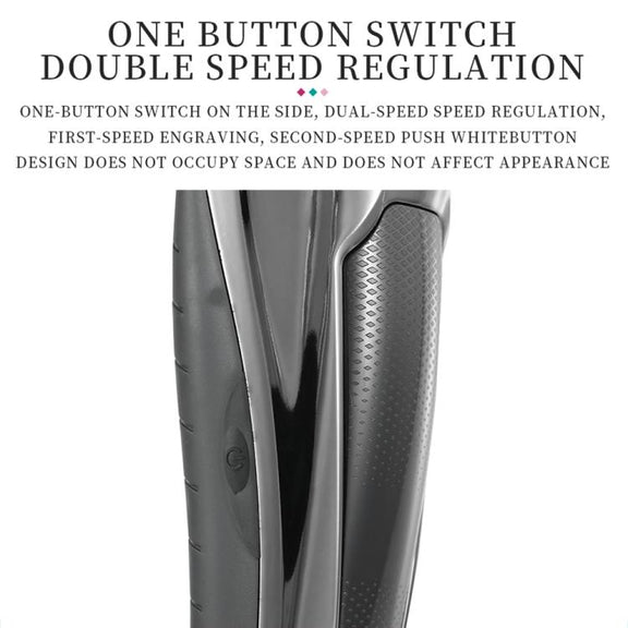VGR V-070 10W USB 2-gears Electric Hair Clipper(Black)