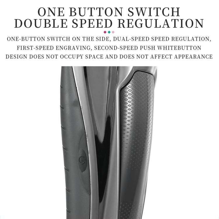 VGR V-070 10W USB 2-gears Electric Hair Clipper(Black)