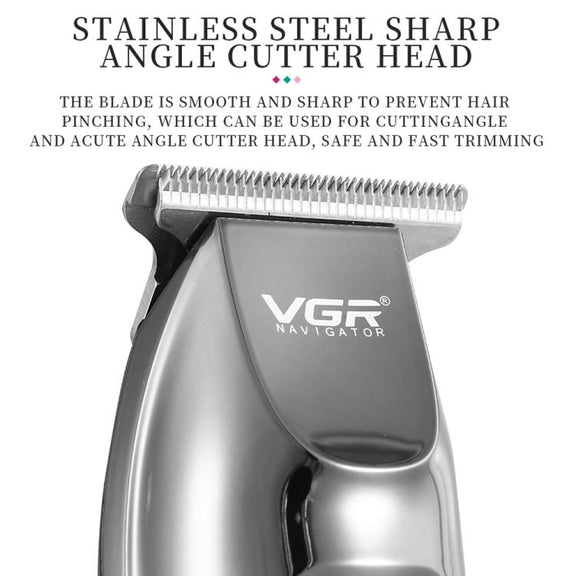 VGR V-070 10W USB 2-gears Electric Hair Clipper(Black)