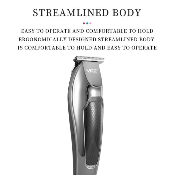 VGR V-070 10W USB 2-gears Electric Hair Clipper(Black)
