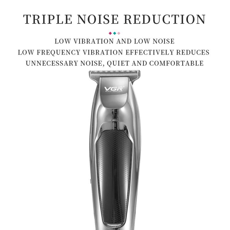 VGR V-070 10W USB 2-gears Electric Hair Clipper(Black)