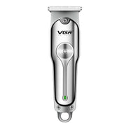 VGR V-071 5W Carbon Steel Blade USB Electric Hair Clipper(Silver)
