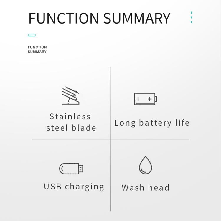 VGR V-071 5W Carbon Steel Blade USB Electric Hair Clipper(Silver) - free shipping - PMC TechLife - Order now!