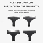 VGR V-071 5W Carbon Steel Blade USB Electric Hair Clipper(Silver)