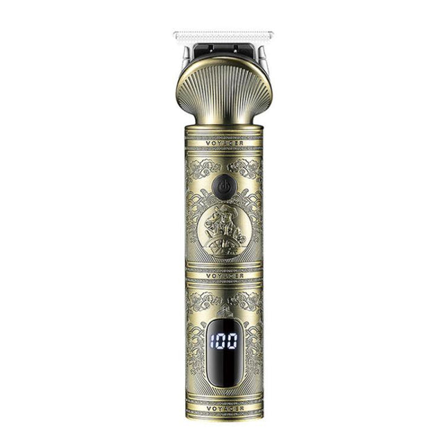 VGR V-106 6-in-1 Digital Display Electric Hair Clipper Kit(Gold)