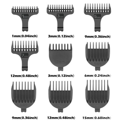 VGR V-106 6-in-1 Digital Display Electric Hair Clipper Kit(Gold) - Hair Trimmer by VGR | Online Shopping South Africa | PMC Jewellery | Buy Now Pay Later Mobicred
