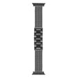 For Apple Watch 46mm / 49mm / 45mm / 44mm 6-Chain Stainless Steel Watch Band(Black) - Watch Bands by PMc TechLife | Online Shopping South Africa | PMc TechLife | Buy Now Pay Later Mobicred