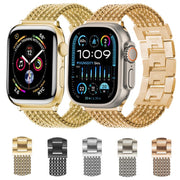 For Apple Watch 42mm / 41mm / 40mm / 38mm 6-Chain Stainless Steel Watch Band(Silver)