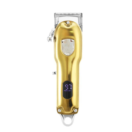 VGR V-652 Professional Digital Display USB Electric Hair Clipper(Gold) - free shipping - PMC Jewellery - Order now!