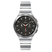 For Samsung Galaxy Watch 4 / 5 / 6 / 7 One Bead Magnetic Buckle Stainless Steel Watch Band(Silver)