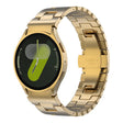 For Samsung Galaxy Watch  7 / 6 / 5 / 4 Quick Release Button H Shaped Stainless Steel Watch Band(Gold) - free shipping - PMC TechLife - Order now!