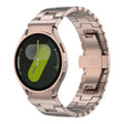 For Samsung Galaxy Watch  7 / 6 / 5 / 4 Quick Release Button H Shaped Stainless Steel Watch Band(Rose Gold) - free shipping - PMC TechLife - Order now!