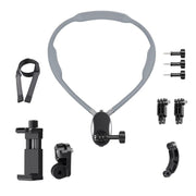 Magnetic Neck Mount Anti-shake Bracket, Type:10 in 1 Phone Clamp