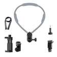 Magnetic Neck Mount Anti-shake Bracket, Type:6 in 1 Phone Clamp - free shipping - PMC TechLife - Order now!