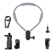 Magnetic Neck Mount Anti-shake Bracket, Type:6 in 1 Phone Clamp