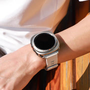 For Samsung Galaxy Watch Ultra 47mm / Ultra 2025 Aluminum Alloy Metal PC Watch Protective Cover(Titanium Orange)