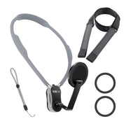 RUIGPRO Magnetic Neck Mount Anti-shake Phone Bracket(Grey)