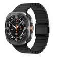 For Samsung Galaxy Watch Ultra 47mm Bamboo Norman Buckle Stainless Steel Watch Band(Black) - Watch Bands by PMc TechLife | Online Shopping South Africa | PMc TechLife | Buy Now Pay Later Mobicred