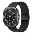 For Samsung Galaxy Watch Ultra 47mm Bamboo Norman Buckle Titanium Alloy Watch Band(Black) - Watch Bands by PMc TechLife | Online Shopping South Africa | PMc TechLife | Buy Now Pay Later Mobicred