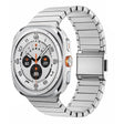 For Samsung Galaxy Watch Ultra 47mm Bamboo Norman Buckle Titanium Alloy Watch Band(Silver) - free shipping - PMc TechLife - Order now!