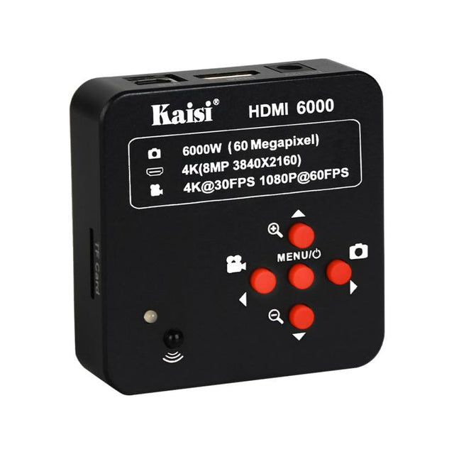 Kaisi HDMI 6000 HDMI / USB Dual Interface 60MP 4K Ultra HD Microscope Industrial Camera, Plug:US Plug