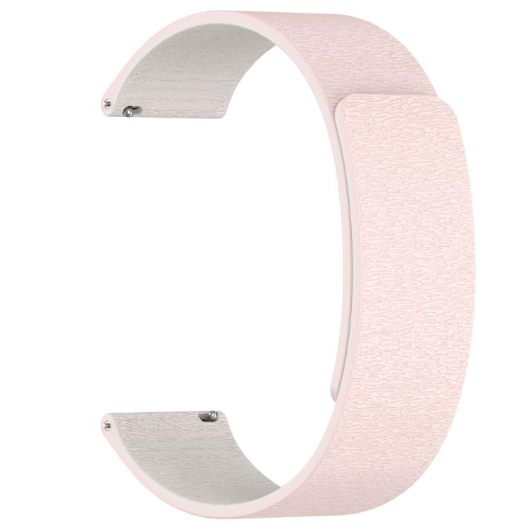 22mm Cloud Wood Grain Silicone Magnetic Watch Band(Pink Starlight) - free shipping - PMc TechLife - Order now!