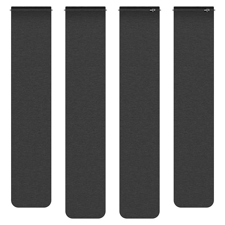 22mm Cloud Wood Grain Silicone Magnetic Watch Band(Midnight Blue Grey)