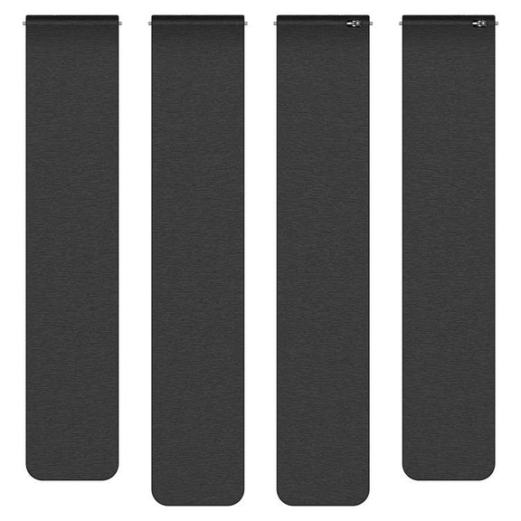 22mm Cloud Wood Grain Silicone Magnetic Watch Band(Pink Starlight)