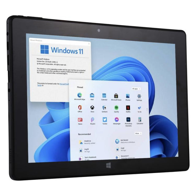 HONGSAMDE 10.1 inch 2 in 1 Tablet PC, 6GB+64GB, Windows 11, Intel Celeron J4105 Quad Core No Keyboard(UK Plug)