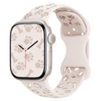For Apple Watch 46mm / 49mm / 45mm / 44mm Dog Paw Bones Butterfly Buckle Silicone Watch Band(Light Peach Pink) - free shipping - PMc TechLife - Order now!