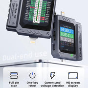 Qianli iBridge A3 Tail Plug Comprehensive Analysis Tester for Lightning & Type-C Interface Devices