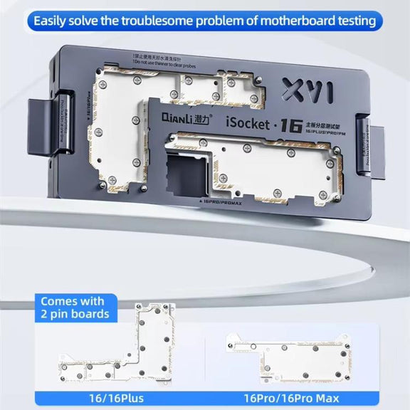 Qianli iSocket 16 Series 4 in 1 Motherboard Layered Test Fixture for iPhone 16 Series