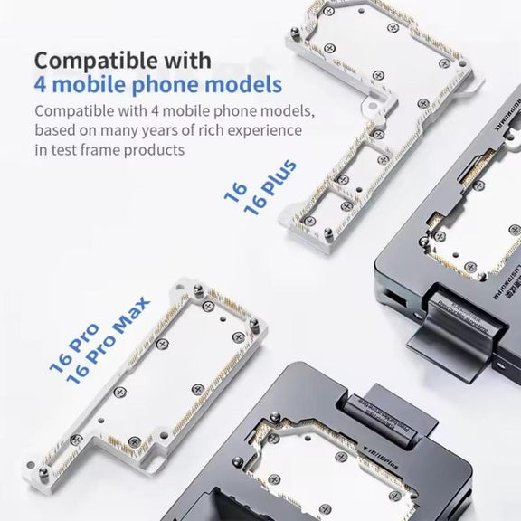 Qianli iSocket 16 Series 4 in 1 Motherboard Layered Test Fixture for iPhone 16 Series