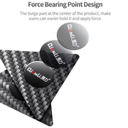 Qianli High Toughness Multifunctional Carbon Fiber Prying Tool Business Card Shaped