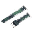 For Apple Watch 46mm / 49mm / 45mm / 44mm Retro Stitched Wool Genuine Leather Watch Band(Green) - free shipping - PMc TechLife - Order now!