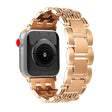 For Apple Watch 42mm / 41mm / 40mm / 38mm Five-bead Stripe Stainless Steel Watch Band(Rose Gold) - free shipping - PMc TechLife - Order now!