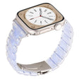 For Apple Watch 42mm / 41mm / 40mm / 38mm Small Waist Rhombus Three-bead Resin Watch Band(Gradient Blue) - free shipping - PMc TechLife - Order now!